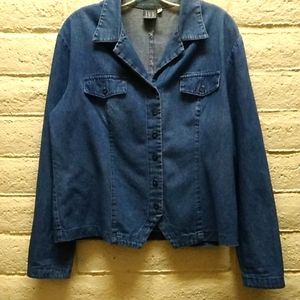 I-V-Y women's denim top